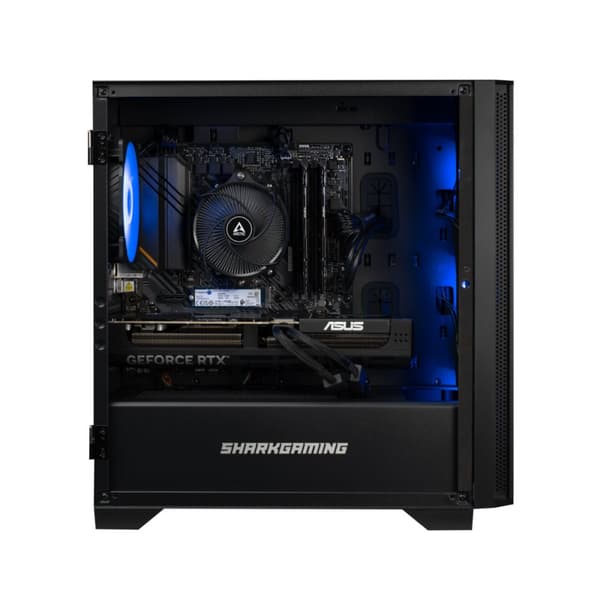 Shark Maelstrom R712 Gaming PC/Maelstrom, R7-5700X, RTX 5070 12G , 2TB NVMe  , 32GB  , Air Cooler, Windows 11 home, 700W