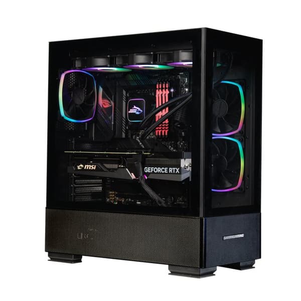 Shark RGBeast TR708 Gaming PC/RGBeast, R7-9800X3D, RX 9070 XT 16G, 2TB NVMe, 32GB, Watercooler, Windows 11 home, 850W