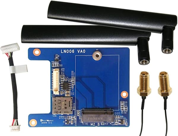 Shuttle WWN03 - WiFi Access Point Bracket - DS10U - DS10U3 - DS10U5 - DS10U7 - Svart - Blå - Shuttle - 1 st(ar) - Kina (POE-WWN03)