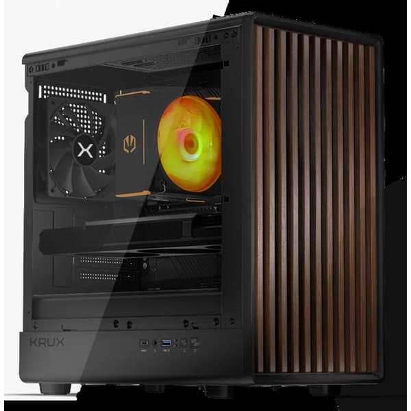 VIST Wood PC Ryzen 7 5700X - RAM 32Go - NVIDIA GeForce RTX 4060 - SSD 1To M.2 - WIFI - Windows 11 Pro