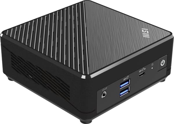 MSI Cubi ADL-001EU N200 mini-PC Intel Pentium N 4 GB DDR4-SDRAM 128 GB SSD Windows 11 Pro Arbetsstation Svart