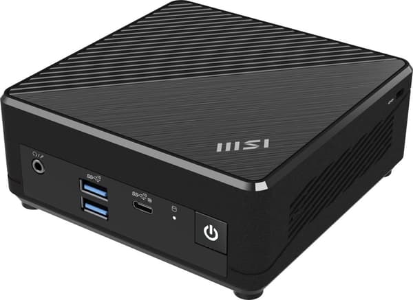 MSI Cubi ADL-001EU N200 mini-pc Intel Pentium N 4 GB DDR4-SDRAM 128 GB SSD Windows 11 Pro Workstation Sort