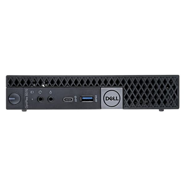 BRUGT Desktop pc Dell OptiPlex 5070 Intel Core i3-8100T 16 GB RAM 256 GB SSD (Refurbished A)