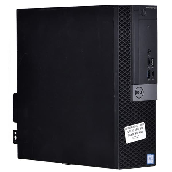 KÄYTETTY Pöytä-PC Dell OptiPlex 7050 Intel Core i5-7500 16 GB RAM 256 GB SSD (Kunnostetut Tuotteet A)
