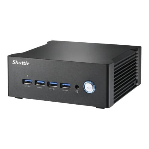 Shuttle XPC nano NT10H5 - mini-PC - AI Ready - Core Ultra 5 125H 1.2 GHz - 0 GB - ingen HDD