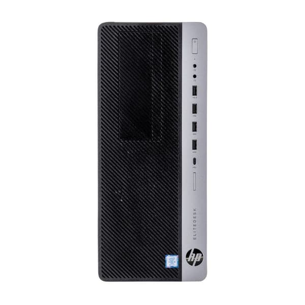 KÄYTETTY Pöytä-PC HP EliteDesk 800 G4 i5-8500 Intel Core i5-8500 16 GB RAM 256 GB SSD (Kunnostetut Tuotteet A)