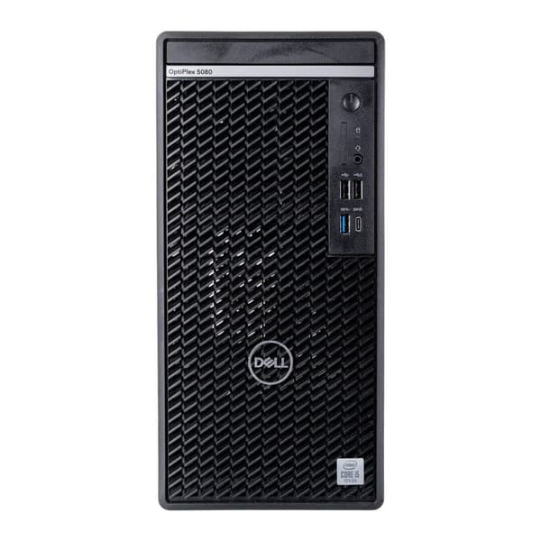BRUGT Desktop pc Dell OptiPlex 5080 Intel Core i5-10500T i5-10500 16 GB RAM 256 GB SSD (Refurbished A)