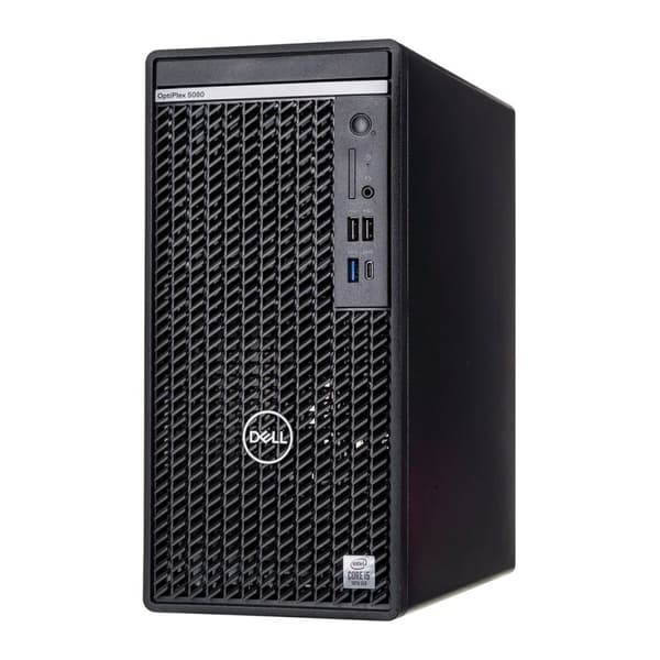 BRUGT Desktop pc Dell OptiPlex 5080 Intel Core i5-10500T i5-10500 16 GB RAM 256 GB SSD (Refurbished A)