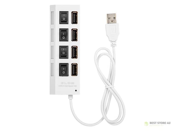 86-076# USB-splitter wt.a-4xgn.a hub-07 vit
