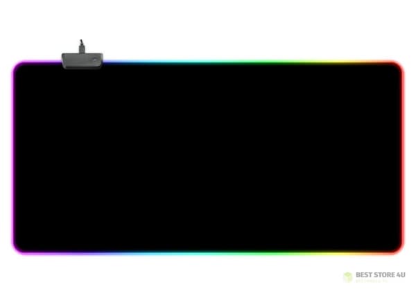Näppäimistö-hiirimatto LED-valaistuksella 40x90cm