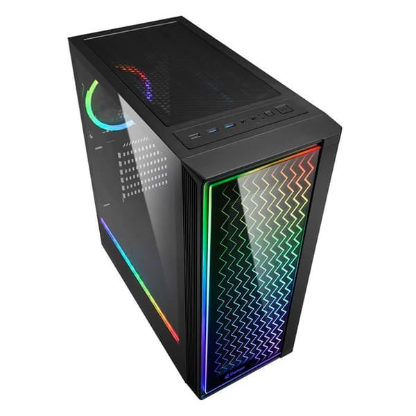 Sharkoon RGB Gaming PC-fodral - LIT 200