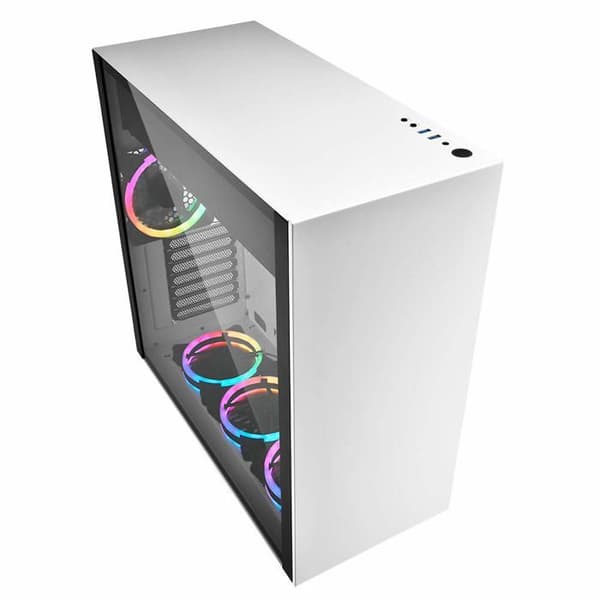Sharkoon Pure Steel Gaming PC-fodral, - 4044951027460
