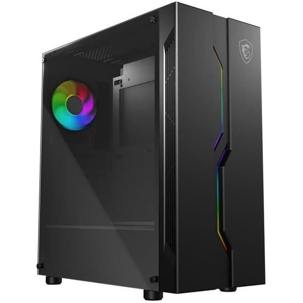 MSI MAG VAMPIRIC 010X centralenhet Midi-tower fodral Svart (ATX MAG VAMPIRIC 010X ARGB fodral +Hub) - 4719072652630