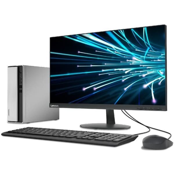 Centralenhet - LENOVO Ideacentre 3 07ADA05 - AMD 3020e - 4GB RAM - 128 GB SSD-lagring - Windows 11s + Mustangentbord