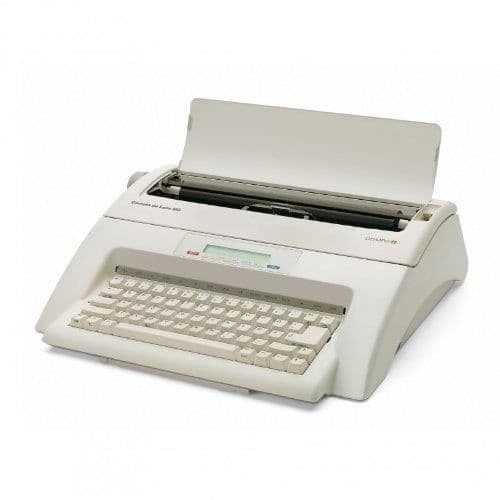 Skrivmaskin - OLYMPIA - 252661001 - 22,9 cm - Svart - LCD-skärm
