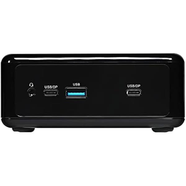 Mini PC - ASRock - NUC BOX-1240P - Intel Core i5-1240P - 3,4 GHz - Grå - Intel HD-grafik