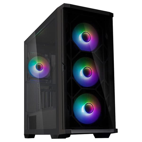 PC-chassi - Zalman - Z10 DUO - Vit färg - Modern design - Effektiv kylning