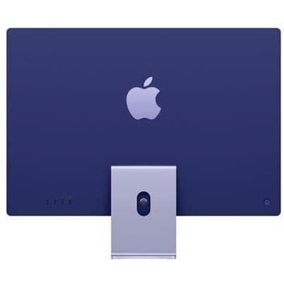 iMac 24" 2021 M1 3,2 Ghz 16 Go 2 To GPU 8 kärnor Lila - Renoverad - Utmärkt skick- REFURBISHED