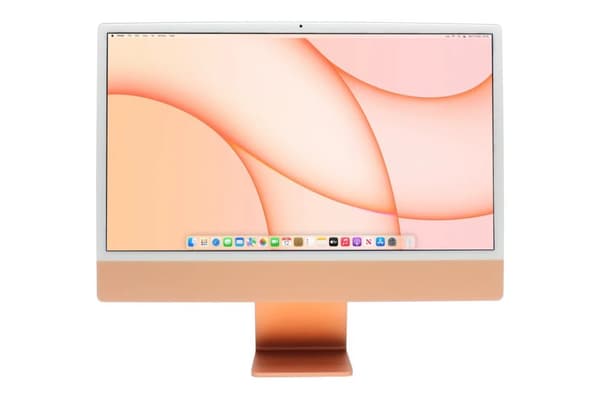 iMac 24" 2021 M1 3,2 Ghz 16 GB 2 TB 8-core GPU Pink - Renoveret - Meget god stand