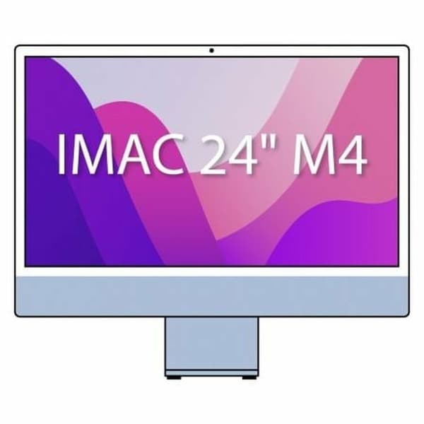 All in One Apple MD2T4Y/A 24 GB RAM 512 GB SSD 23,5" M4 Blå