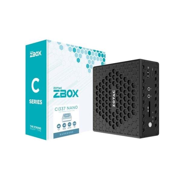 ZOTAC ZBOX CI337 NANO Mini-PC Svart