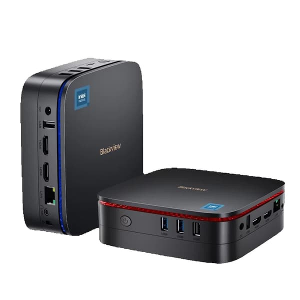Mini PC, 16GB RAM, 1TB SSD, Intel N95-processor,svart
