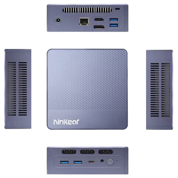Ninkear Mini PC, Intel Celeron N95, 8GB RAM, 256GB SSD,N9 8+256