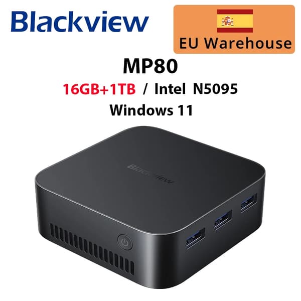 Mini PC, 16GB RAM, 1TB SSD, 4K UHD Output,16GB+1TB