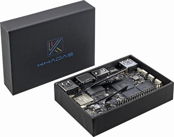 Khadas VIM3 Pro, 4GB LPDDR4X, 32GB eMMC,4G(32G)
