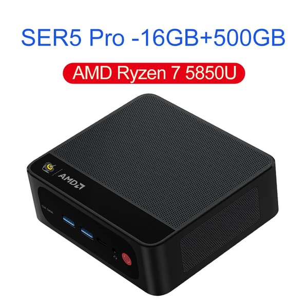 Mini PC, 500GB SSD, AMD Ryzen 7 5850U,EU, 5850U 16G 500G