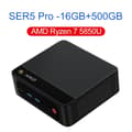 Miniatyrbild 2 av 2: Mini PC, 500GB SSD, AMD Ryzen 7 5850U,EU, 5850U 16G 500G