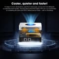 Miniatyrbillede 3 af 4: CHUWI LarkBox X Mini PC, Intel N100 processor, 12GB RAM, 512GB SSD,N100, 12GB 512GB, EU