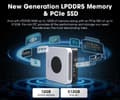 Miniatyrbillede 4 af 4: CHUWI LarkBox X Mini PC, Intel N100 processor, 12GB RAM, 512GB SSD,N100, 12GB 512GB, EU