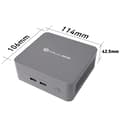 Miniatyrbillede 2 af 2: Mini PC, 8GB RAM, 256GB lagerplads, Intel N100 processor,8GB+256GB