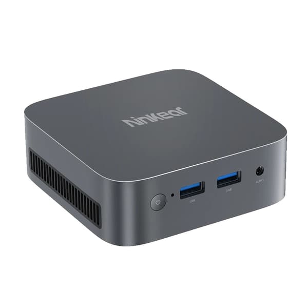 Mini PC, 16GB hukommelse, 512GB SSD, understøttelse af dual-skærm,16GB 512GB, EU