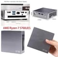 Miniatyrbild 2 av 2: Mini PC, Ryzen 7 5700U ES, 16G/32G RAM, 512GB/1TB lagring,Ryzen 7 5700U ES RAM valfritt NO/16G/32G, NEJ SSD, EU