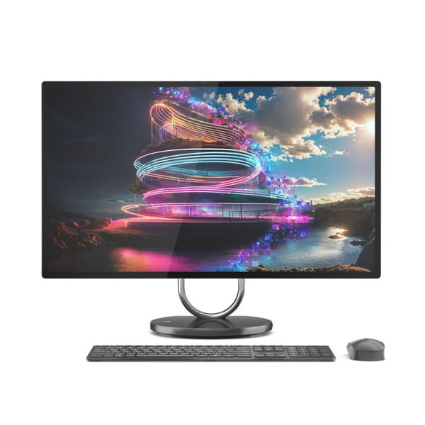 All in One Lenovo F0HX000KSP Nvidia Geforce RTX 4050 31,5" Intel Core Ultra 7 258V 1 TB SSD Espanjalainen Qwerty Harmaa