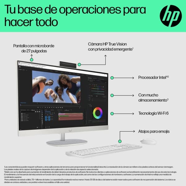 Pöytä-PC HP B9GN4EA Intel Core i5-1335U 16 GB RAM 1 TB SSD