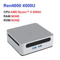 Miniatyrbild 2 av 2: Mini PC, AMD Ryzen 5 4500U, WiFi6-anslutning,EU, INGEN
