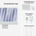 Miniatyrbilde 10 av 11: Alt-I-Ett Apple MWUC3Y/A 23,5" M4 16 GB RAM 256 GB SSD