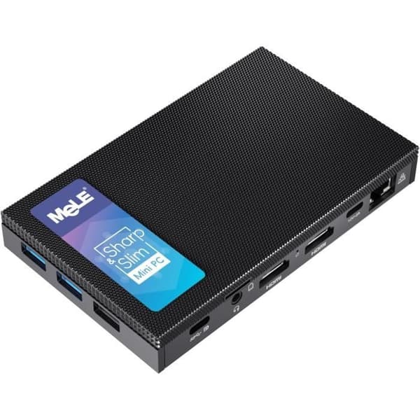 MeLE Quieter 4C Mini PC utan fläkt N100,3,4 GHz,16 Go/512 Go