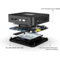 Miniatyrbild 4 av 4: Mini PC - MINIS FORUM - GK41 - Celeron J4125-processor - 8 GB RAM - 256 GB SSD - HDMI 4K