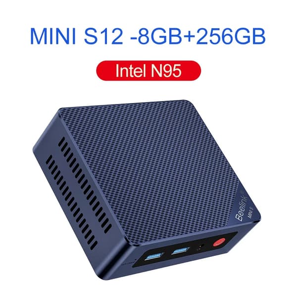 Mini PC, N95/N100, Minne, Lagring,N95 8G256G, Intel-processor, EU