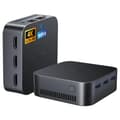 Miniatyrbillede 1 af 2: Mini PC, 16GB hukommelse, 512GB SSD, Intel Alder Lake processor,EU, N95, Grå