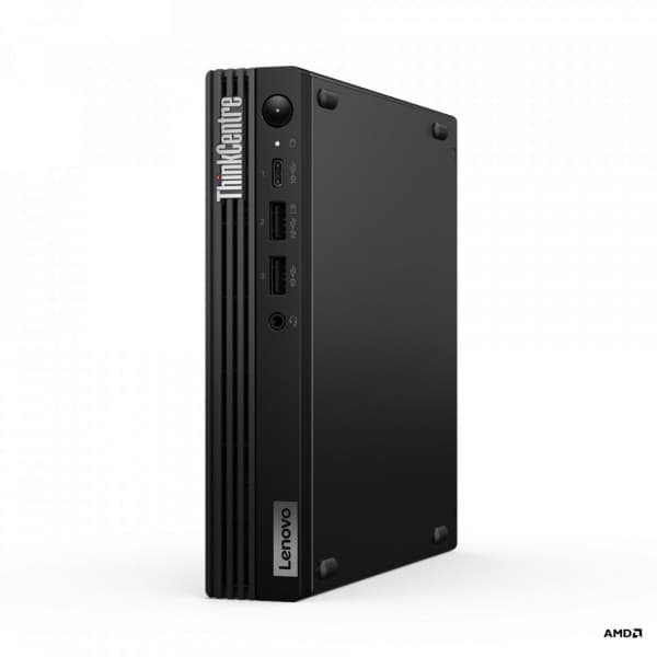 Lenovo ThinkCentre M75q Tiny Gen 5 -työasema, Win 11 Pro (12RQ001JMX) musta