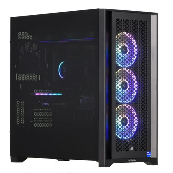 Bordsdator Actina KOMAAAGIP1355 NVIDIA GEFORCE RTX 4070 TI i5-13600KF Intel Core i5-13600KF 32 GB RAM 2 TB SSD Svart
