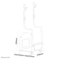 Miniatyrbillede 3 af 3: CPU Stand Neomounts CPU-W100BLACK