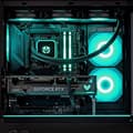 Miniatyrbillede 8 af 11: Desktop pc Actina KOMACNGIP0285 32 GB RAM 1 TB SSD AMD Ryzen 7 9800X3D