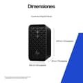 Miniatyrbillede 4 af 11: Desktop pc HP A40N0ET#ABE