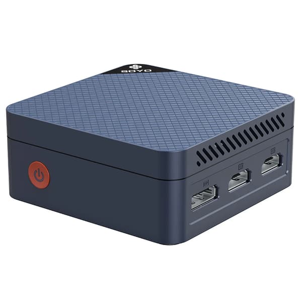 Mini-PC, neliydinsuoritin, 12 Gt RAMia,EU, SOYO M4 Mini